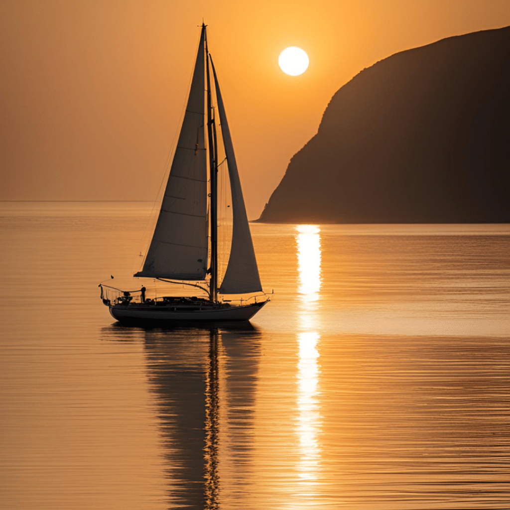 Succesverhaal PartnerSelect - Dawn & Derek - zeilboot zonsondergang