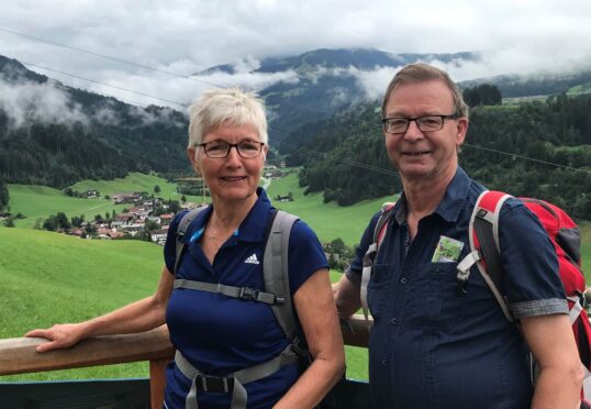robert en nelly op vakantie